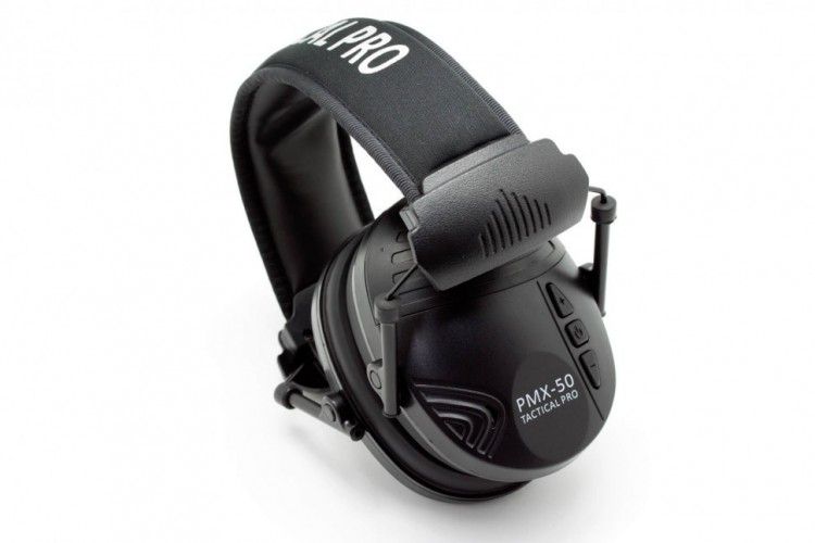 Наушники активные Pyramex PMX-50 Tactical PRO (black)