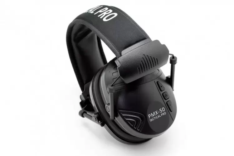 Наушники активные Pyramex PMX-50 Tactical PRO (black)