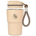 Термокружка Theropod TP-9149 0.34L, герметичная крышка, цвет белый