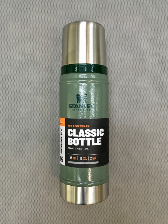Термос Stanley classic 0.47 л темно-зеленый 