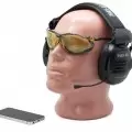 Наушники активные Pyramex PMX-60 Tactical PRO Bluetooth (black)