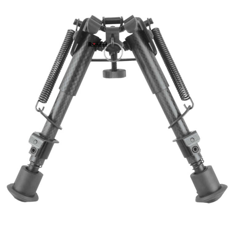 Сошки Vector Optics 6-9” для установки на антабку (карбон,регулируемые, фиксация рычагом, переходник на weaver) высота от 15 до 23см (RSCFP-06)