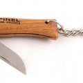 Нож Opinel серии Tradition Keyring №04, брелок, рукоять бук