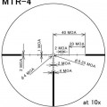 Оптический прицел March 2,5-25x52 с подсветкой MTR-4