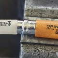 Нож складной Opinel Tradition 08, углеродистая сталь, бук, чехол, футляр