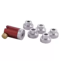 Набор для замера пули по оживалу (Компаратор+ 6 бушингов) Hornady Lock-N-Load® Comparator body w/set of 6 inserts