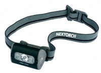 Фонарь NexTorch Trek Star Black свет белый/красный