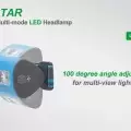Фонарь NexTorch Trek Star Black свет белый/красный