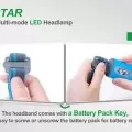 Фонарь NexTorch Trek Star Black свет белый/красный