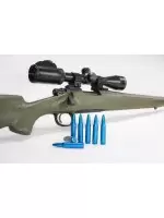 Фальш-патроны Lyman A-Zoom 6,5 Creedmoor синий, 10 штук