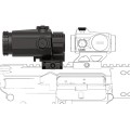 Увеличитель Vector Optics Maverick-III 3x22 MIL, откидной