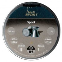 Пульки HN Sport кал. 4,5 мм 0,53 г