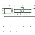 Оптический прицел Leapers Bug Buster 4x32, AO-параллакс от 2.7 м