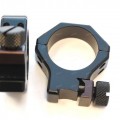 Быстросъемные кольца Contessa  на призму 11 мм, 26 мм, BH 20 мм
