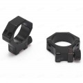 Быстросъемные кольца Contessa  на призму 11 мм, 30 мм, BH 16 мм