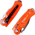 Нож складной AccuSharp Folding Sport Knife нержавеющая сталь оранжевый