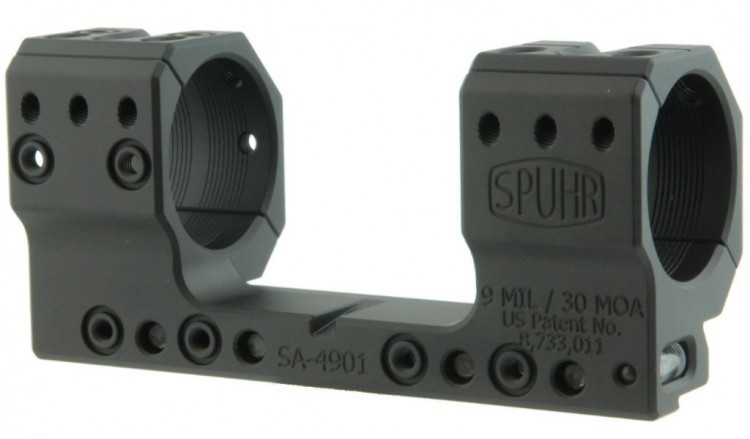 Тактический кронштейн SPUHR SA-4901 D34мм H35мм 9Mil/30.9MOA, 12mm (Accuracy). 