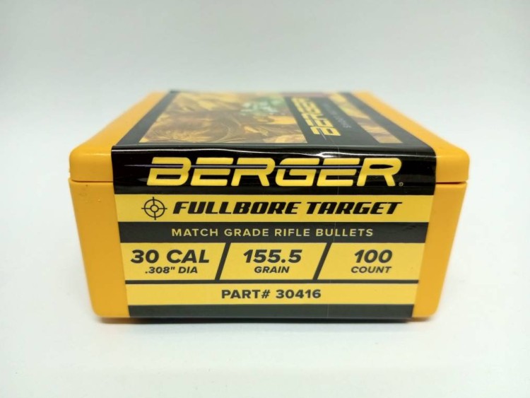 Пуля Berger Fullbore Target .30cal/155.5gr. 100шт.