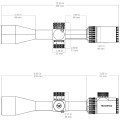 Прицел Vector Optics Hugo 3-12x40i, VHU-3 MIL Fiber
