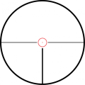 Прицел Hawke Vantage 30 1-8x24 (сетка Circle Dot) с подсветкой