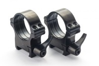 Кольца Rusan быстросъемные Weaver на 30мм H12 рычажные (050-30-12-R)