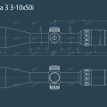 Оптический прицел Kahles Helia 3 3-10x50i