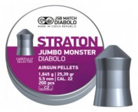 Пульки JSB Diabolo Straton Jumbo Monster кал. 5,5 мм 1,645 г.