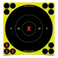 Мишень бумажная Birchwood Shoot NC® X-Bulls-eye Target 150мм