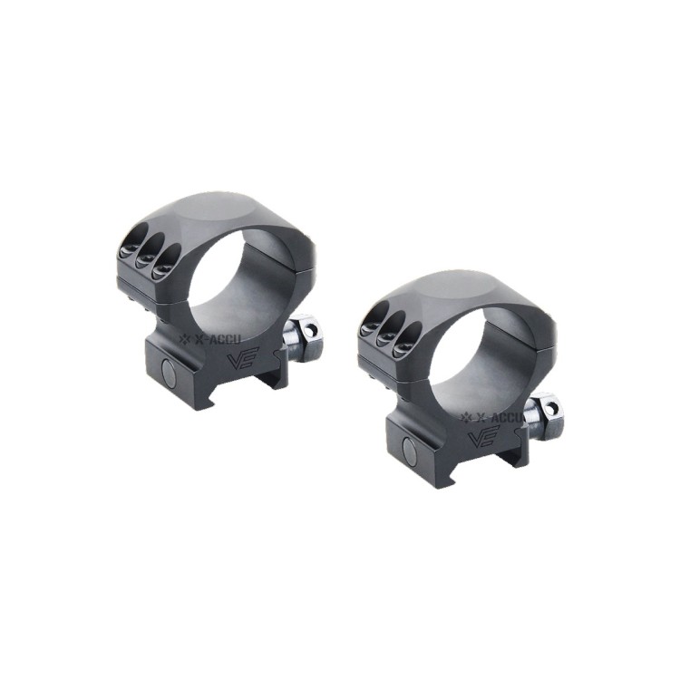 Кольца Vector Optics, D30мм, низкие, H25.4мм, Picatinny, 6 винтов (XASR-3001P) на винтах