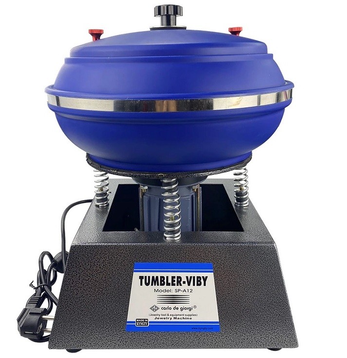 Машинка вибрационная для очистки гильз Tumbler-Viby