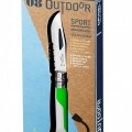 Нож Opinel серии Specialists Outdoor №08, белый/зелёный