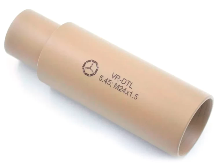 Дожигатель Вектор-7.62 VR-DTLS, M24x1.5, калибр 5.45/.223, койот, сталь