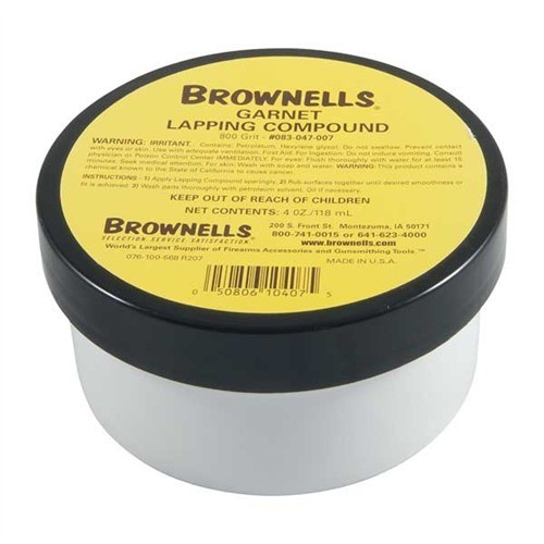 Притирочная паста Brownells 800 Grit. 4 oz/118 ml.