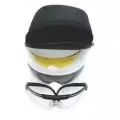 Очки стрелковые Sporty набор с 3 линзами сменными