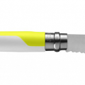 Нож Opinel серии Specialists Outdoor №08, белый/жёлтый