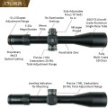 Оптический прицел CRIMSON Trace Optics 5-25x56mm FFP MR1-Mil