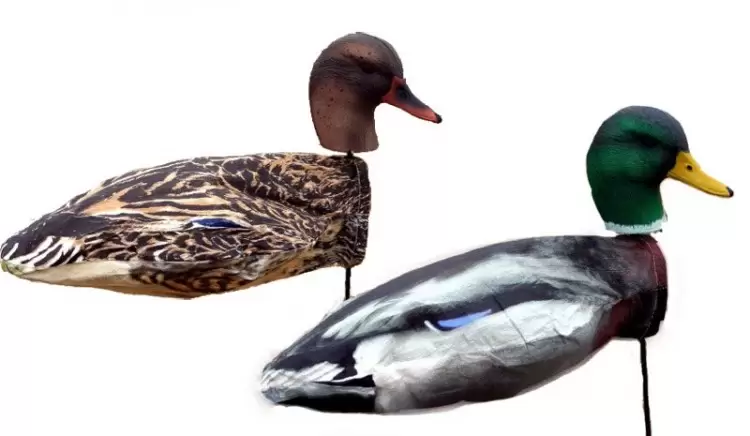 Комплект Deadly Decoys чучел кряквы с пластиковыми головами, 12 шт.