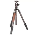 Штатив трипод  Leofoto  LN-324CT+NB-46 CARBON с головой (размер в собранном виде 540 мм,макс.высота 1800 мм,мин.240 мм, вес 2,80 кг. резьба 3/8) максимальная нагрузка 20кг)