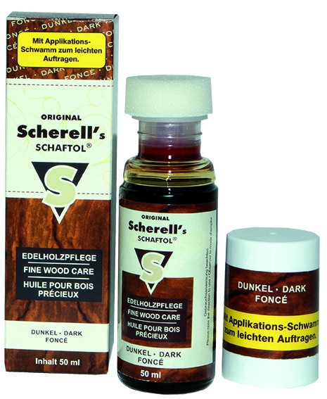 Средство для обработки дерева Scherell Schaftol 50мл (тёмно-коричневое)