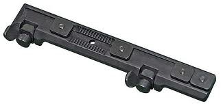 Быстросъемный кронштейн MAK на едином основании CZ-550 шина Swarovski