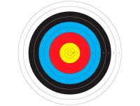 Мишень для лука и арбалета FITA 40см, 10 колец, 18м, 85г/м, 100 листов