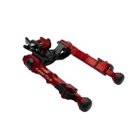 Сошки быстросъемные Accu-Tac WB-4 Red Bipod Picatinny QD 