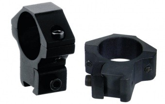 Кольца Leapers 25,4 мм на планку 10-12 мм средние 