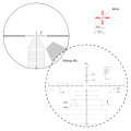 Оптический прицел Vector Optics Continental X6 4-24x56 Ranging FFP, 34 мм, сетка VEC-MBR (SCFF-40)
