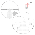 Оптический прицел Vector Optics Continental X6 4-24x56 Ranging FFP, 34 мм, сетка VEC-MBR, азотозаполненный, с подсветкой (SCFF-40)