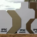 Мишень IPSC метрическая (с белой стороной)