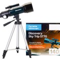 Телескоп Levenhuk Discovery Sky Trip ST70 с книгой