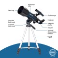 Телескоп Levenhuk Discovery Sky Trip ST70 с книгой