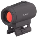Коллиматор Gaut Tourmaline 1x29, закрытый, точка/круг красные, Weaver