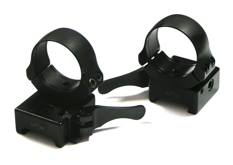 Быстросъемные раздельные кольца Apel EAW на Weaver 26 мм (средние),bh=15mm